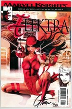 ELEKTRA #1 SIGNED GREG HORN