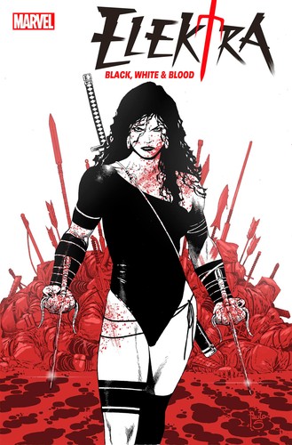 Elektra black white blood - black,,