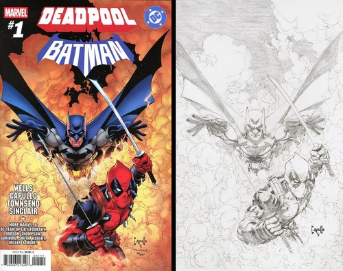 Marvel deadpool batman - marvel/dc:, #1